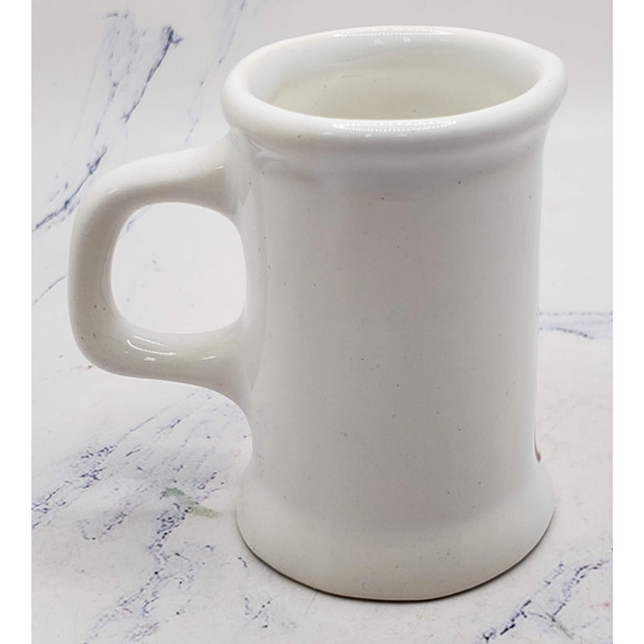 Cozumel Mexico Souvenir Miniature White Ocean Fish Ceramic Toothpick Holder Mug - Picture 4 of 10